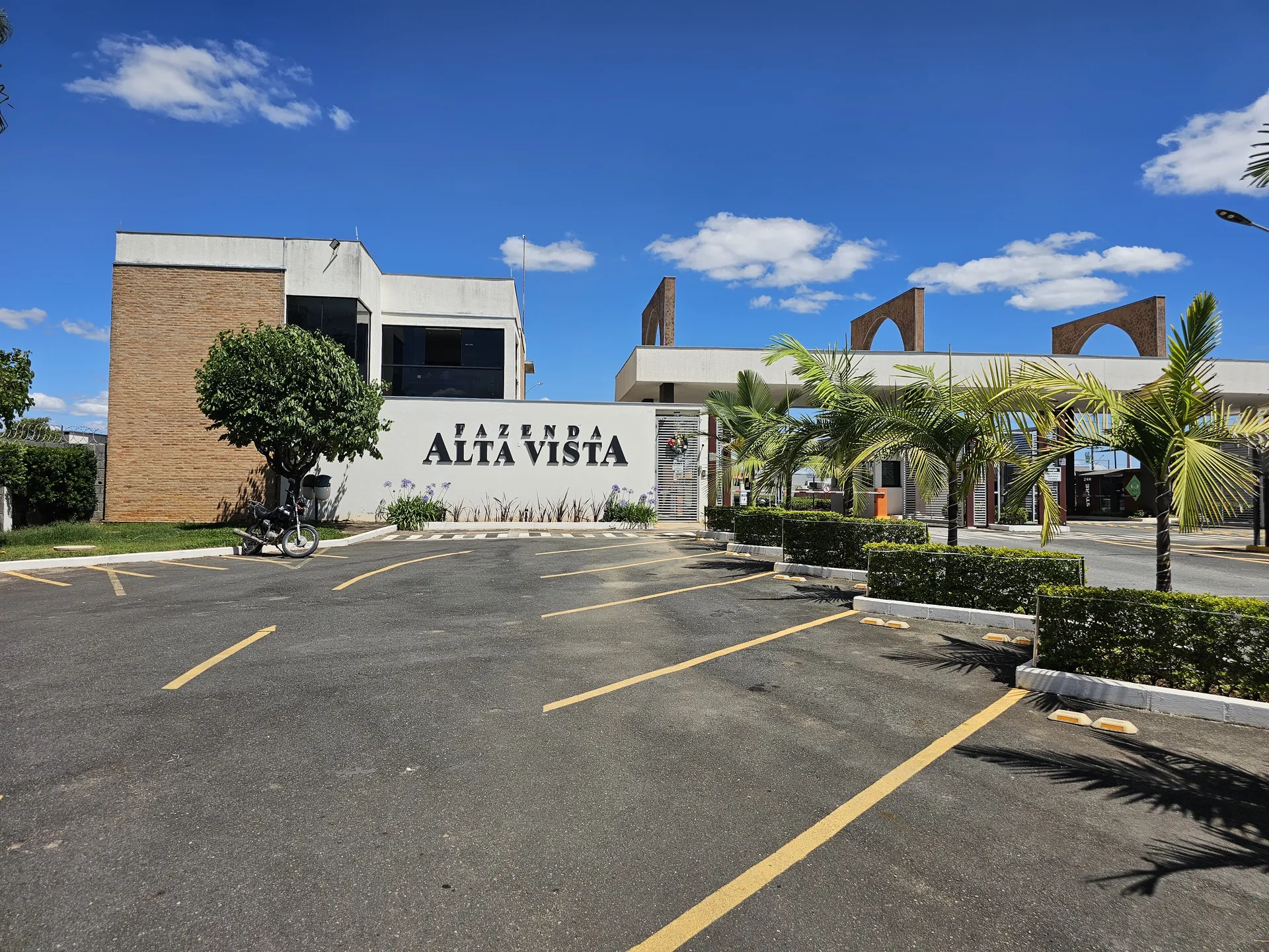 Portaria do condomínio Alta Vista